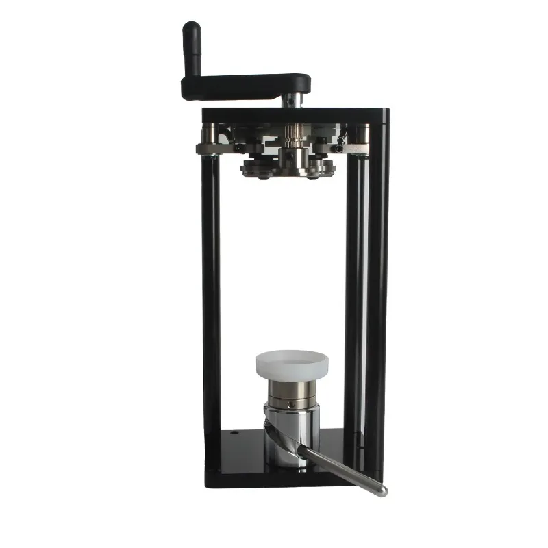 

Stainless steel manual tank sealing machine New design Easy to operate Pet tank sealing machine Beverage juice bottle packaging