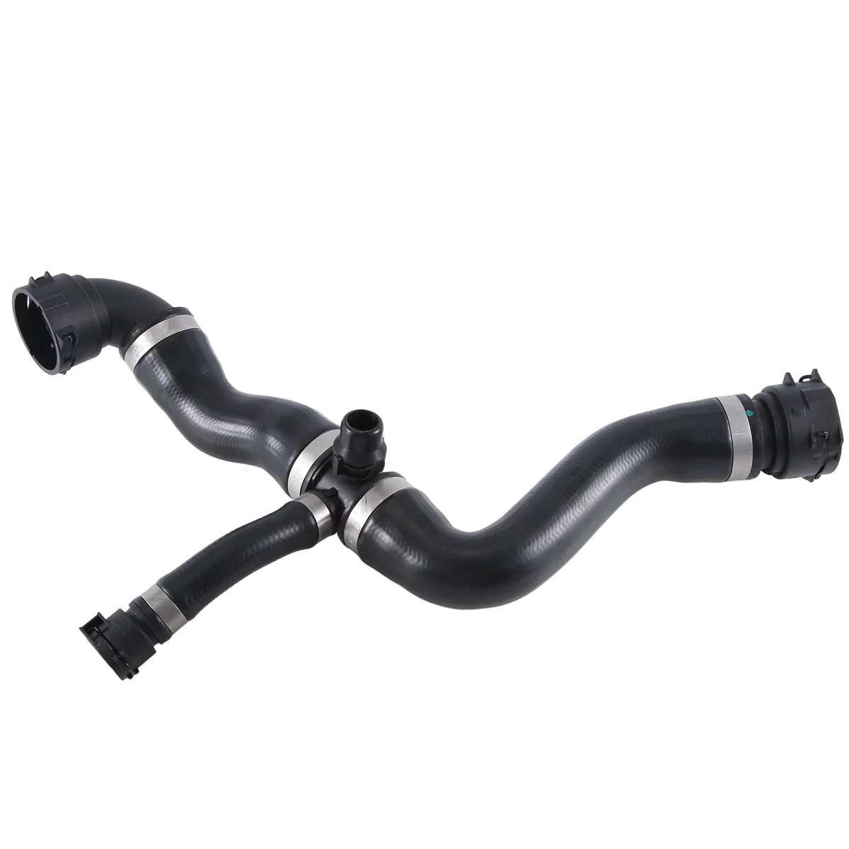 Car Water Tank Radiator Hose (Left Upper) for BMW 1 3 Series E82 E88 E90 E91 E92 E93 Radiator Hose 17127566031