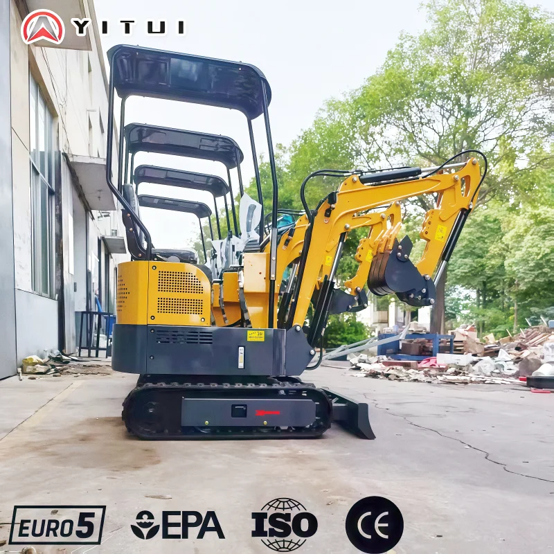 معدات جرار زراعي مصنع جرار زراعي 2ton حفارة مخصصة Ce Epa Euro 5 Kubota خصم سعر المحرك
