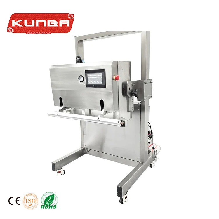 600/800/10000 Electric Commercial Industrial Chemical Food Sealer Semi-Automatic Vacuum Packing Machine