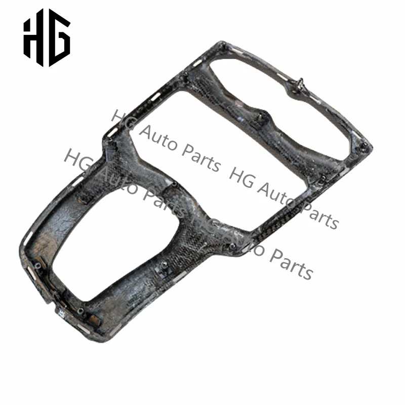 Real Carbon Fiber For Lamborghini Huracan LP610 Car Central Control Display Decorative Panel Car Accessories Replace