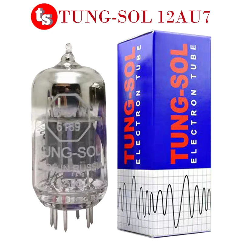 TUNG-SOL 12AU7 Vacuum Tube Replace 6189 12AU7 ECC82 HIFI Audio Valve Electronic Tube Amplifier Amp Kit DIY Matched Quad