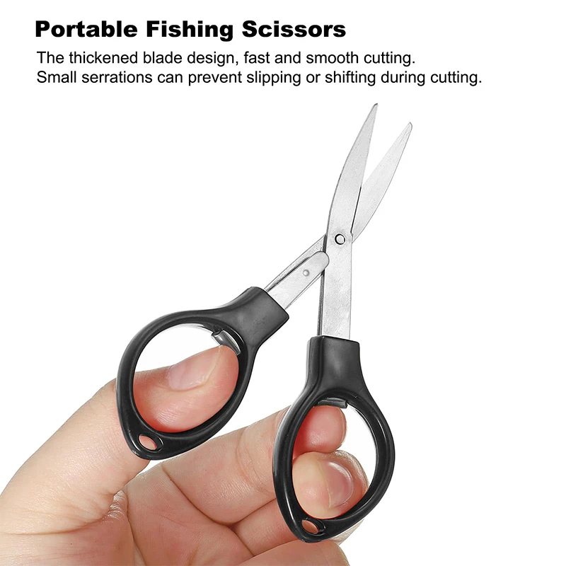 10/20/50/100Pcs Folding Scissors Stainless Steel Multifunctional Alloy Plastic Scissors Convenient and Lightweight