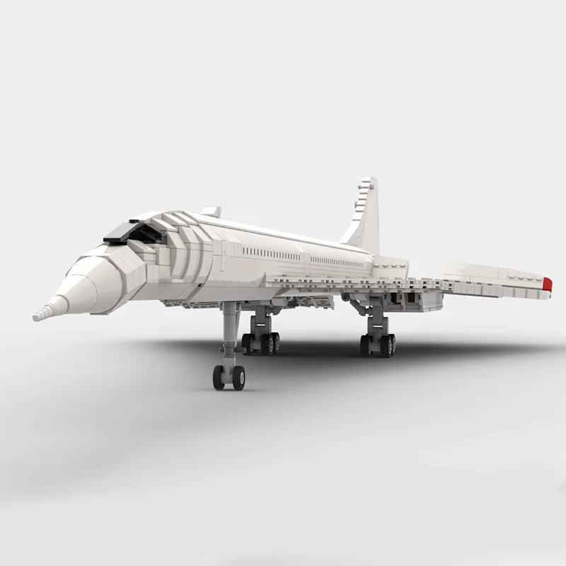 2010pcs MOC 1 72 Scale Concorde Creator Creator Expert Model Building Blocks Christmas Gift Idea Display Collection Creative Art