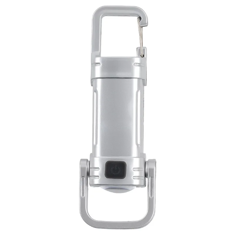 LED Hook Light Keychain Flashlight Outdoor Use Compact Design 5 Lighting Modes High-power LED 50m Beam Distance