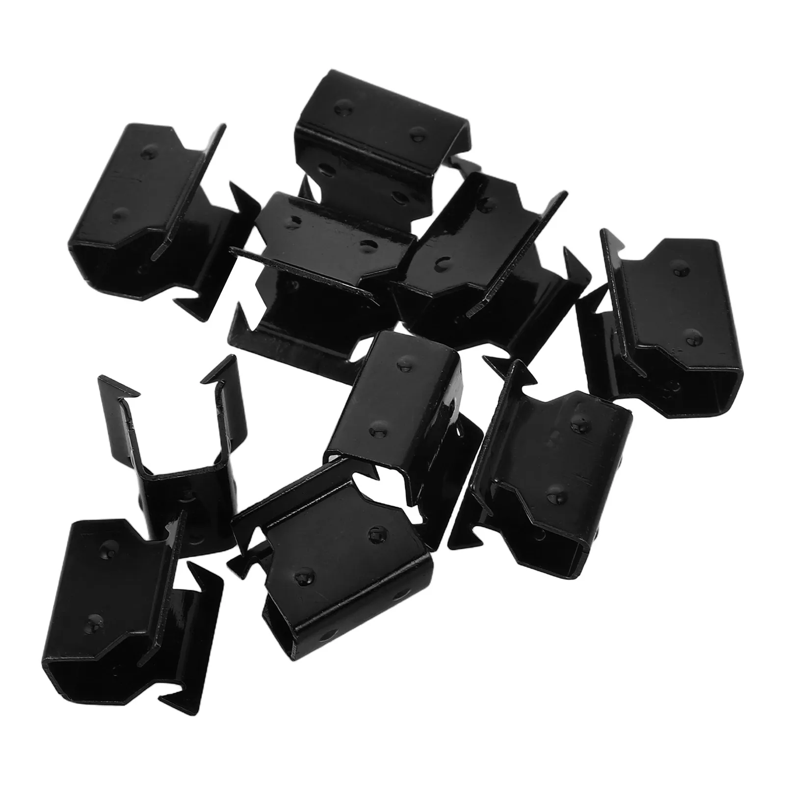 

10Pcs Automotive Rain Gutter Clips for Car Metal Retaining Window Fixing Wind Rain Deflector Channel Clip Retaining Window Clips