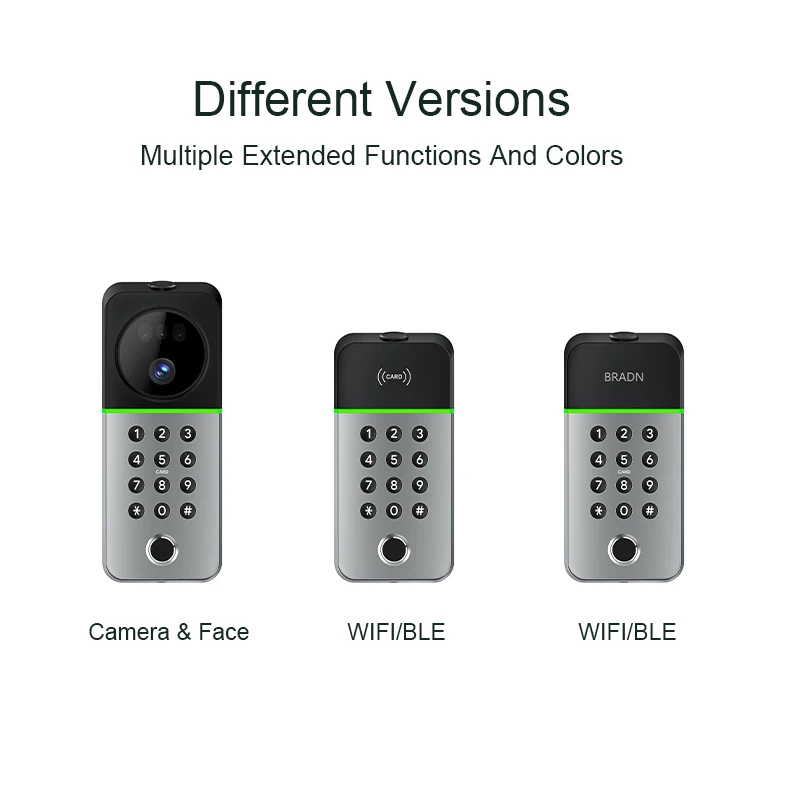 Liliwise Waterproof Outdoor Code Smart Lock Rfid Keypad Access Control System Smart Door Lock With Ttlock App