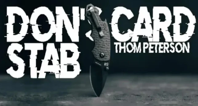 Thom Peterson – Dons Card Stab - Magic tricks (Instant Download)