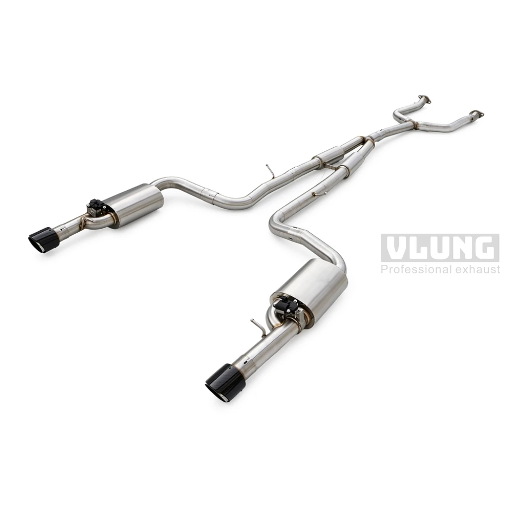 Racing Tuning Valved Catback Exhaust Muffler For Lexus LS430 LS460 2000-2017 Stainless Steel Electronic Valve Exhaust Pipe