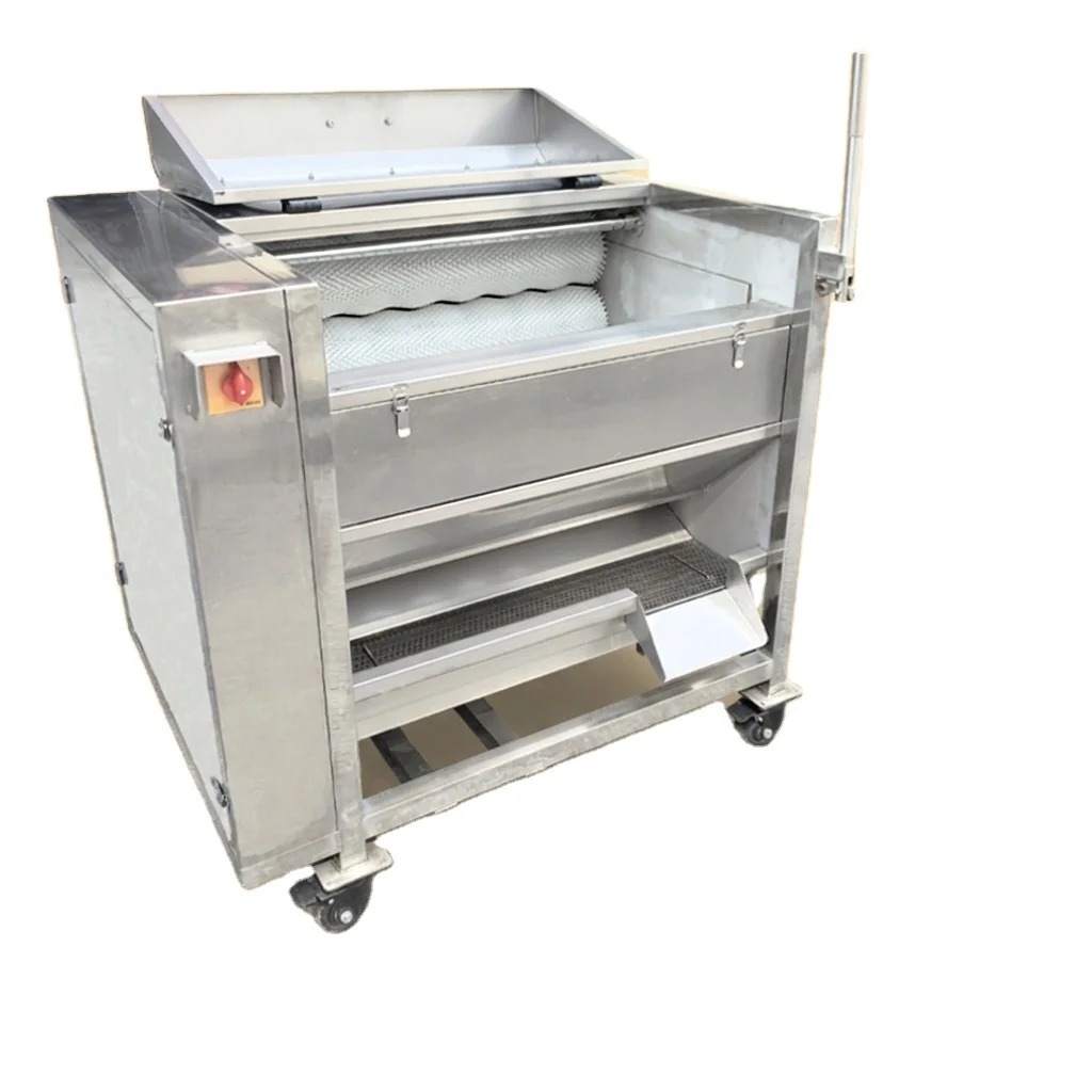 Industrial Multi Vegetable Automatic Potato Washing and Peeling Machine with Water Circulation for Root Crop Processing