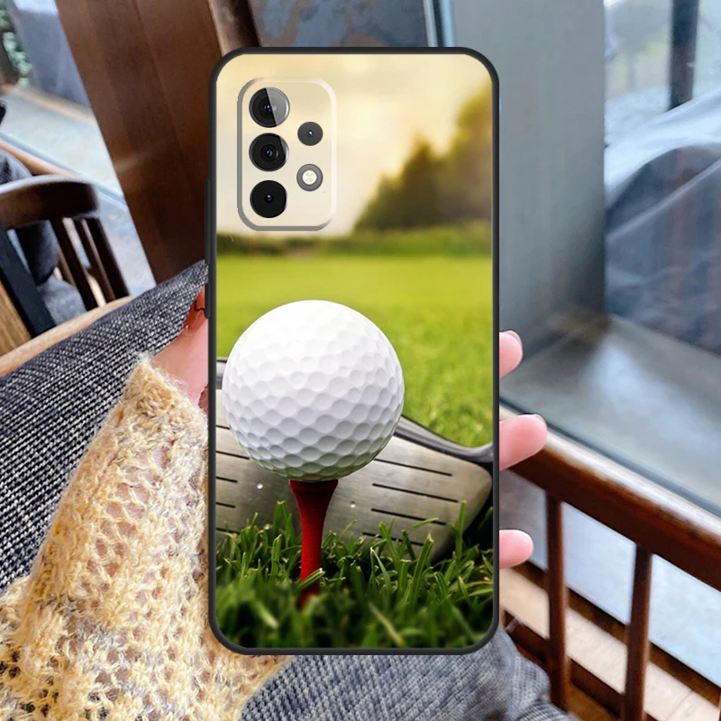 Golf Course Field Funda For Samsung Galaxy A34 A54 A14 A13 A33 A53 A12 A22 A32 A52 A72 A50 A70 A71 A51 Case