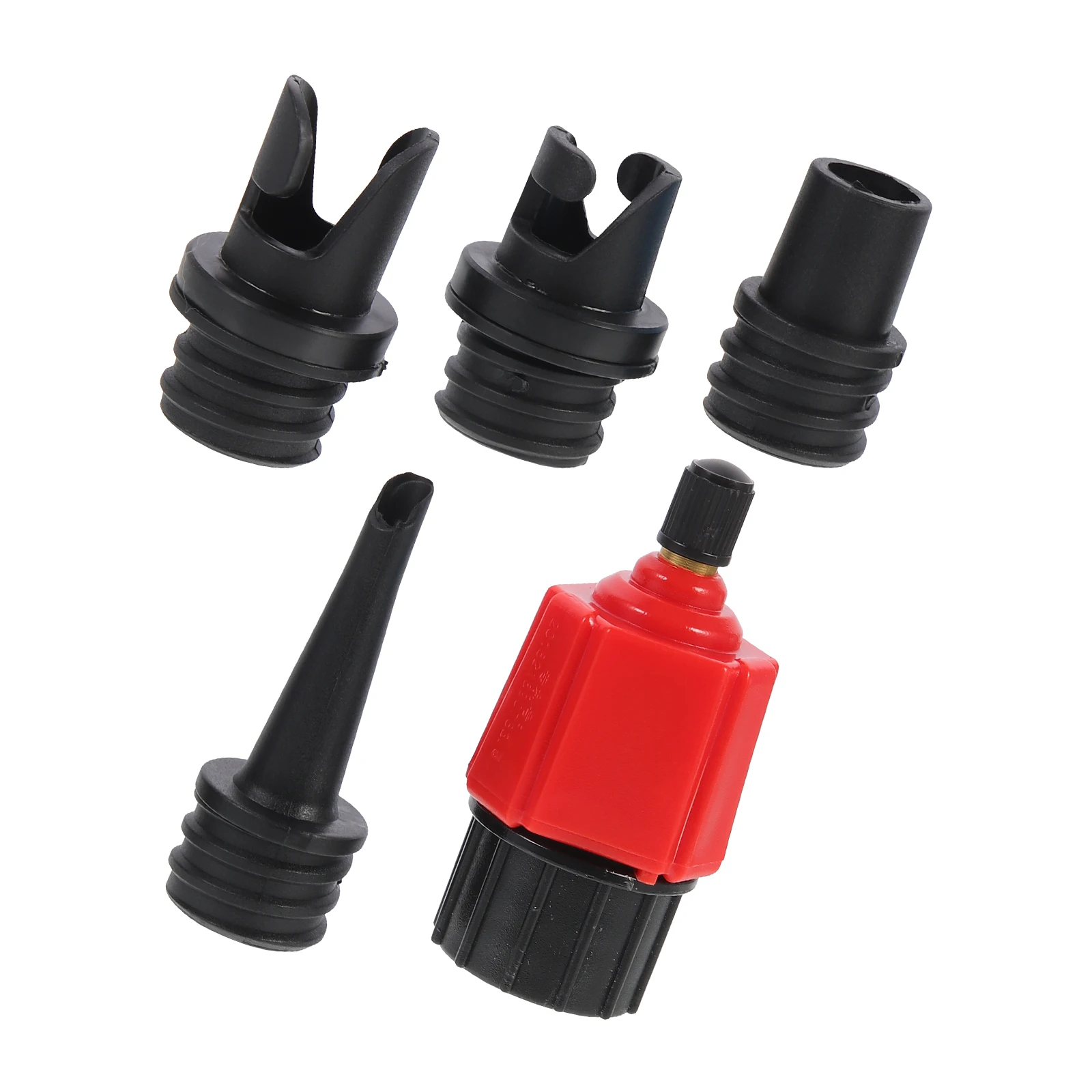 

5pcs Air Valve Adapter for Kayak Inflatable Boat Pump Connector Durable Leak Proof Portable Nylon Rubber Accessories