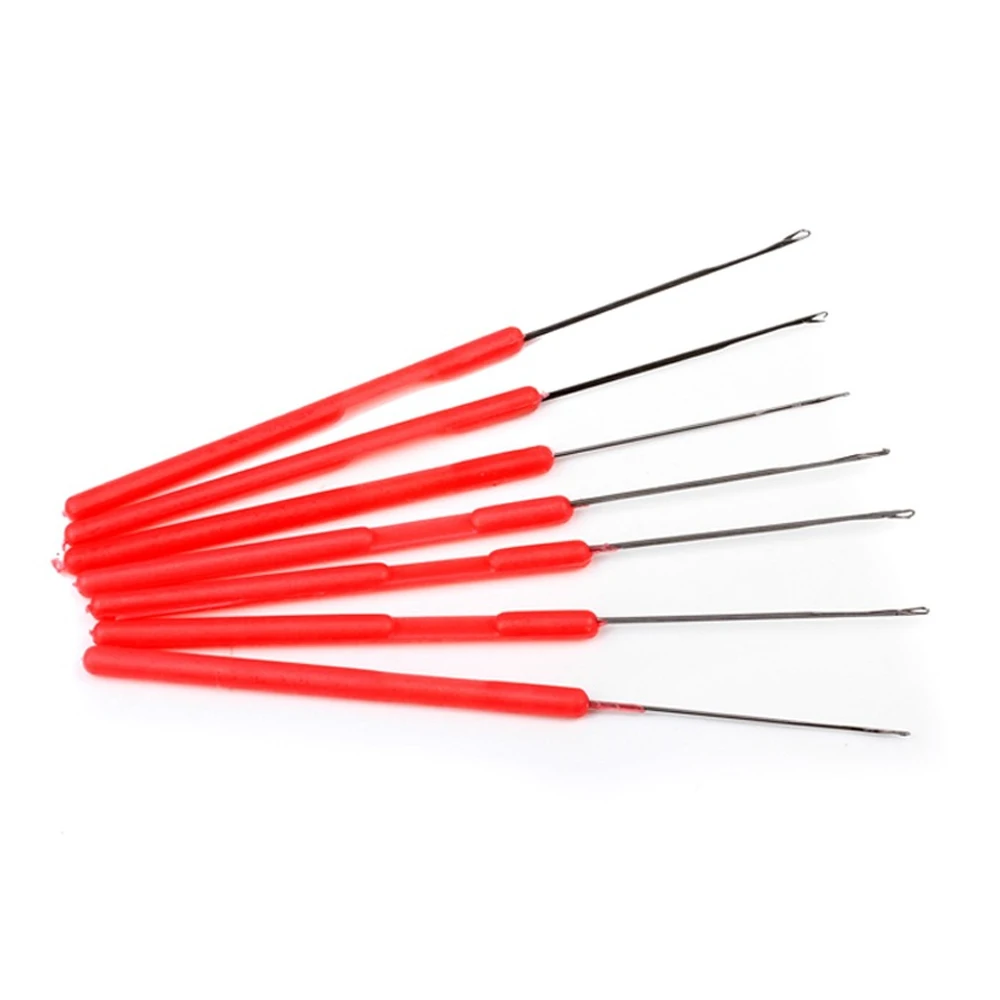 Lace Crochet Hook Knitting Needles Plastic Handle Small Crochet Hooks Hair Weaving For Braids 5Pcs/Lot