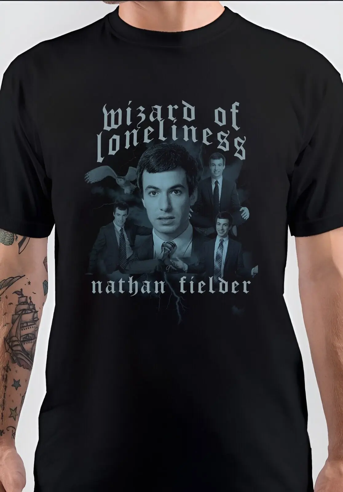 NWT Nathan Fielder Wizard of Loneliness Nathan For You Unisex T-Shirt