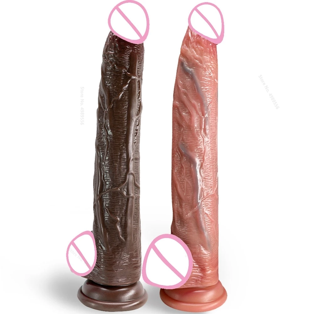 Dildo Penis Dick Cock Sex Toys Strap-on Dildo Suction Cup Soft Realistic Skin Feel Human Penis Analsex Toy to Pussy Masturbation