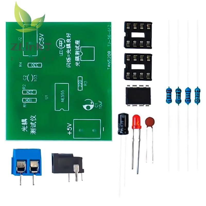 Optocoupler Tester Kit Board Practice Welding DIY Electronic Product Spare Parts