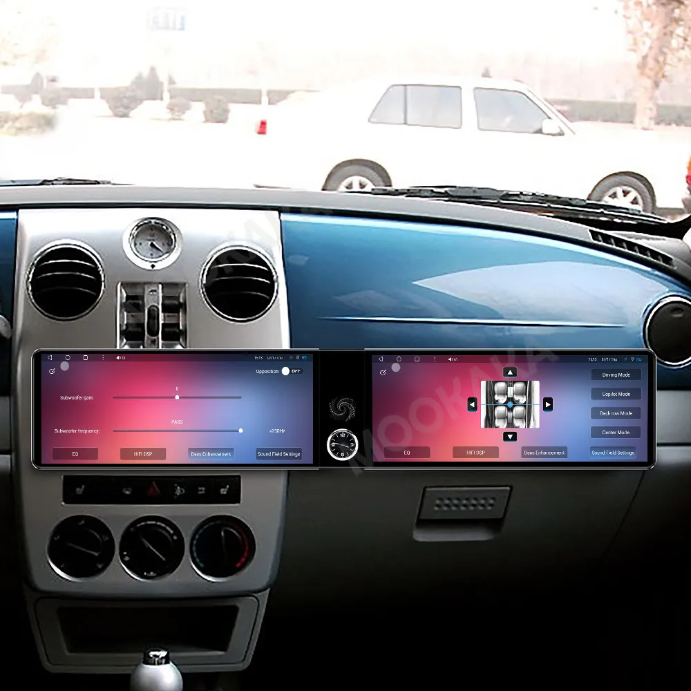 Android Auto Stereo For Chrysler PT Cruiser 2005-2010 Carplay Car Radio Multimedia Player GPS Headunit DSP 24.6 Inch Dual Screen