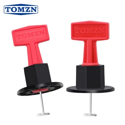 Tomzn-再利用可能なタイルレベリングシステム,調整可能なロケーターシステム,落下防止ページ,タイルレベリング,スペーサー