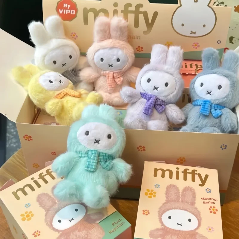 Echte Miffy Rabbit Macaron Standing Stand Bag Zubehör Merchandise Blind Box Figuren Puppen Spielzeug Auf Lager