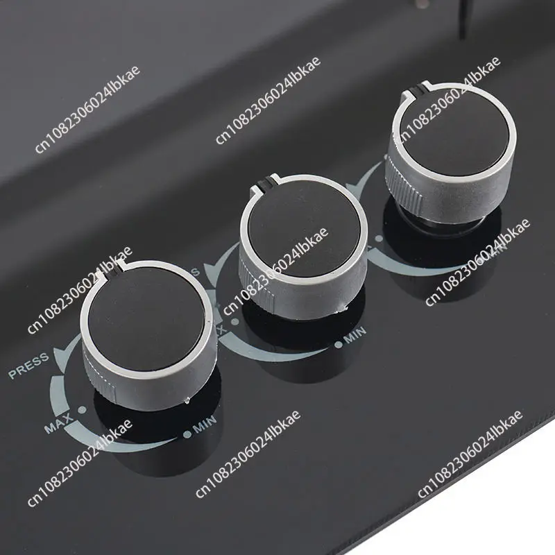 for Kitchen Appliance Built-in Cooktops Tempered Glass Top  3 Burner Gas Stove
