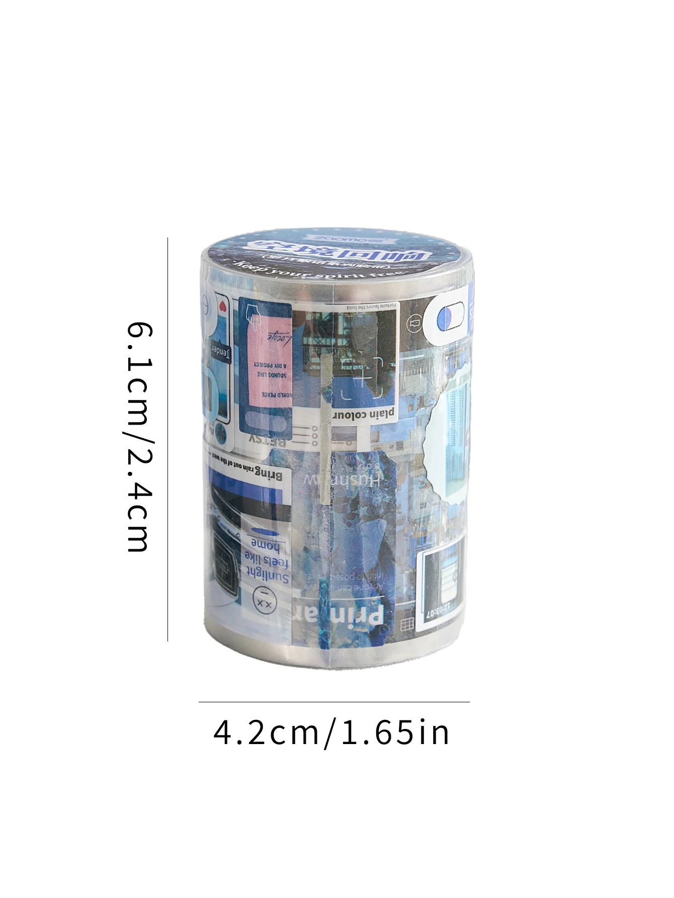 شريط القطع والنفايات، ملصقات Ins من سلسلة Years of Whispers، مواد تزيين الكتيب، ملصقات الحائط، شريط لاصق