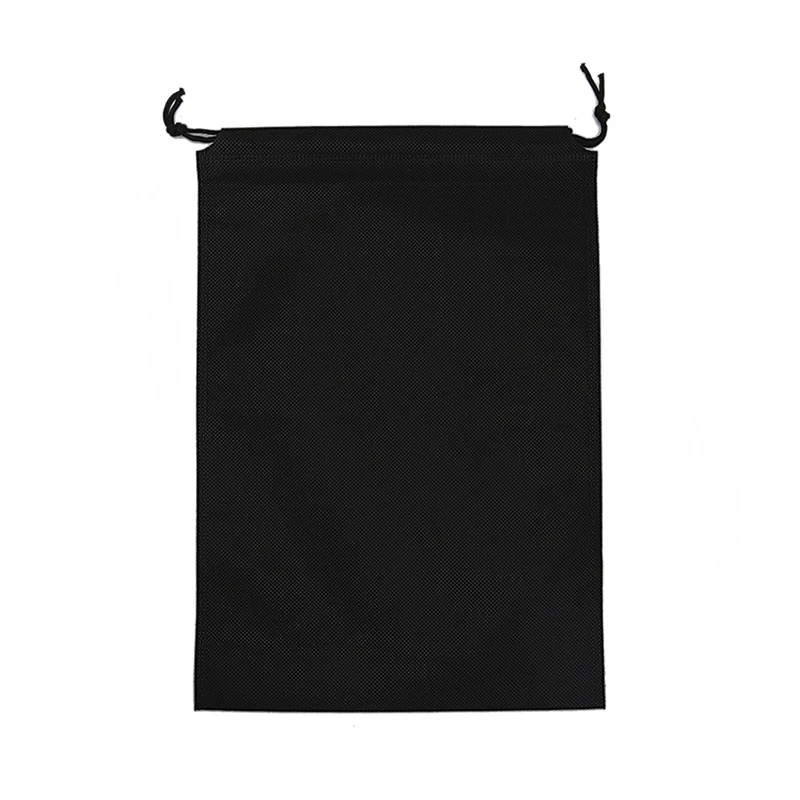10PC 30*40cm Portable Reusable Travel Non-woven Shoe Clothes Pouch Portable Tote Drawstring Storage Bag dust-proof Organizer