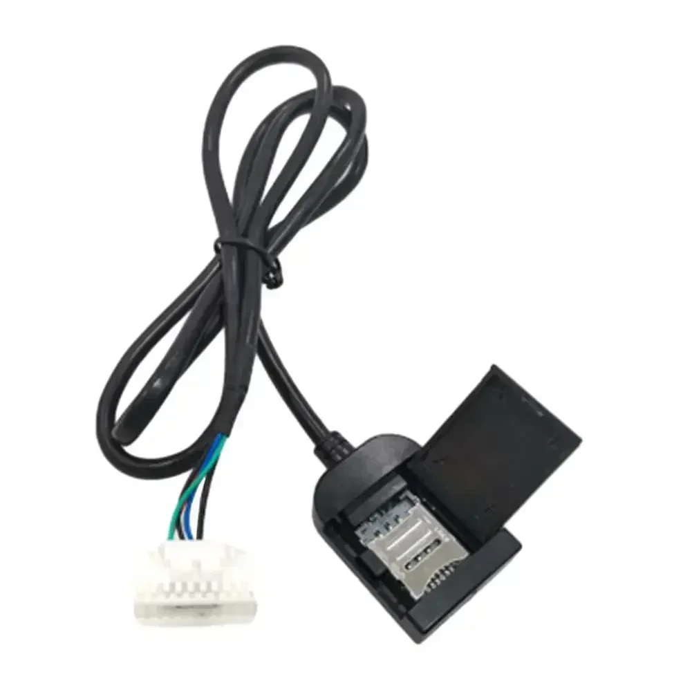 Para Radio Multimedia Gps 4G 20pin ranura para tarjeta Sim adaptador Cable conector pieza de repuesto accesorios automotrices 2024 gran oferta