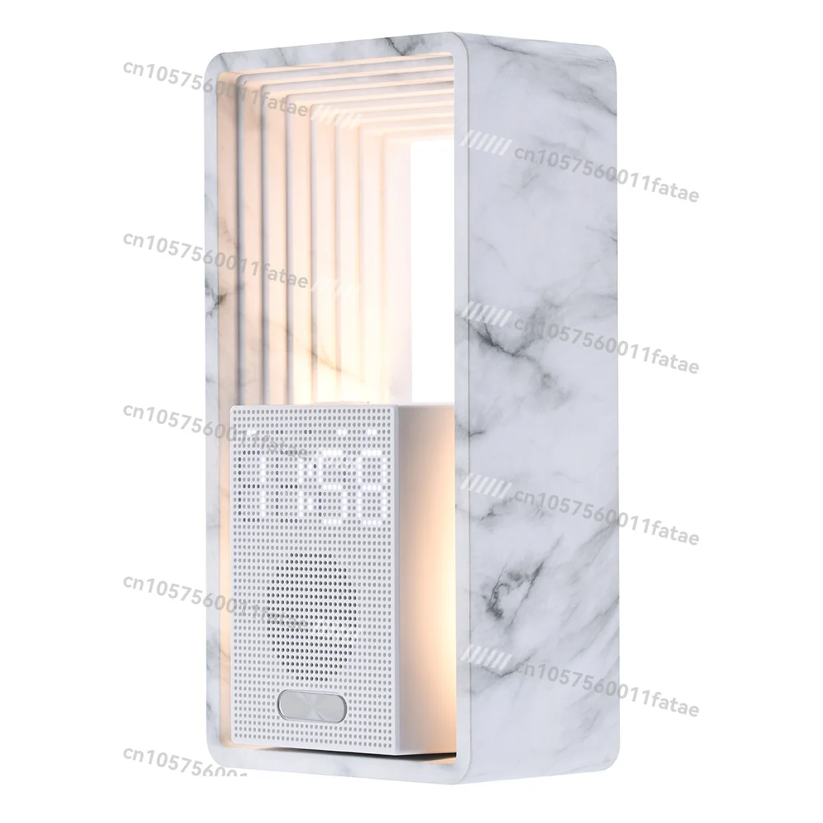 

Smart Multifunctional Bedside Lamp Touch Dimming Night Light With Clock Alarm Natural Sounds(Character count: 82)
