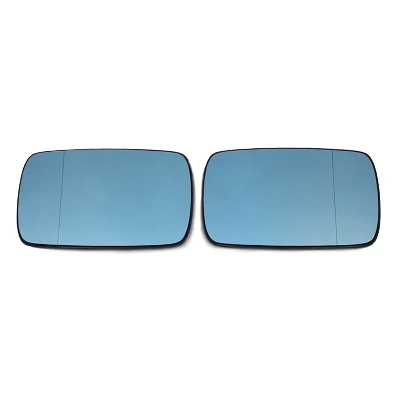Heated Side Rearview Mirror Glass Heater Anti-fog Defrosting Door Wing Mirror Sheet Fit For BMW E46 1998-2006