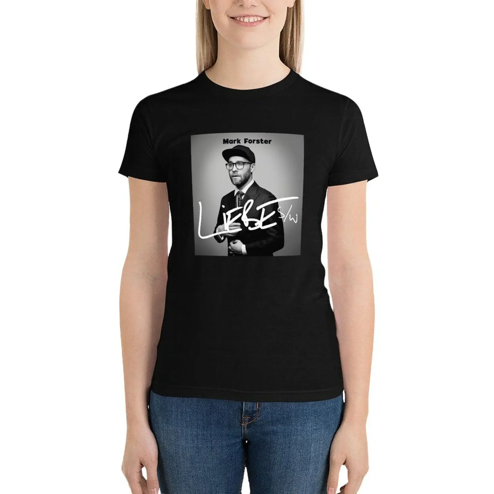 Mark Forster - Liebe Album T-Shirt kawaii clothes Female clothing funny t shirts for Women