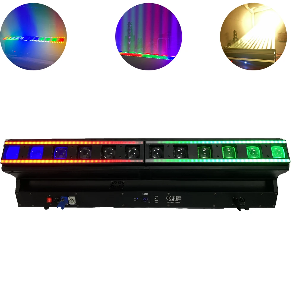 

Jacmui Matrix Zoom DJ Lighting 12x40W Светодиодный светильник с подвижной головкой и стробоскопом на каждую светодиодный точечный контроль для шоу на мероприятия