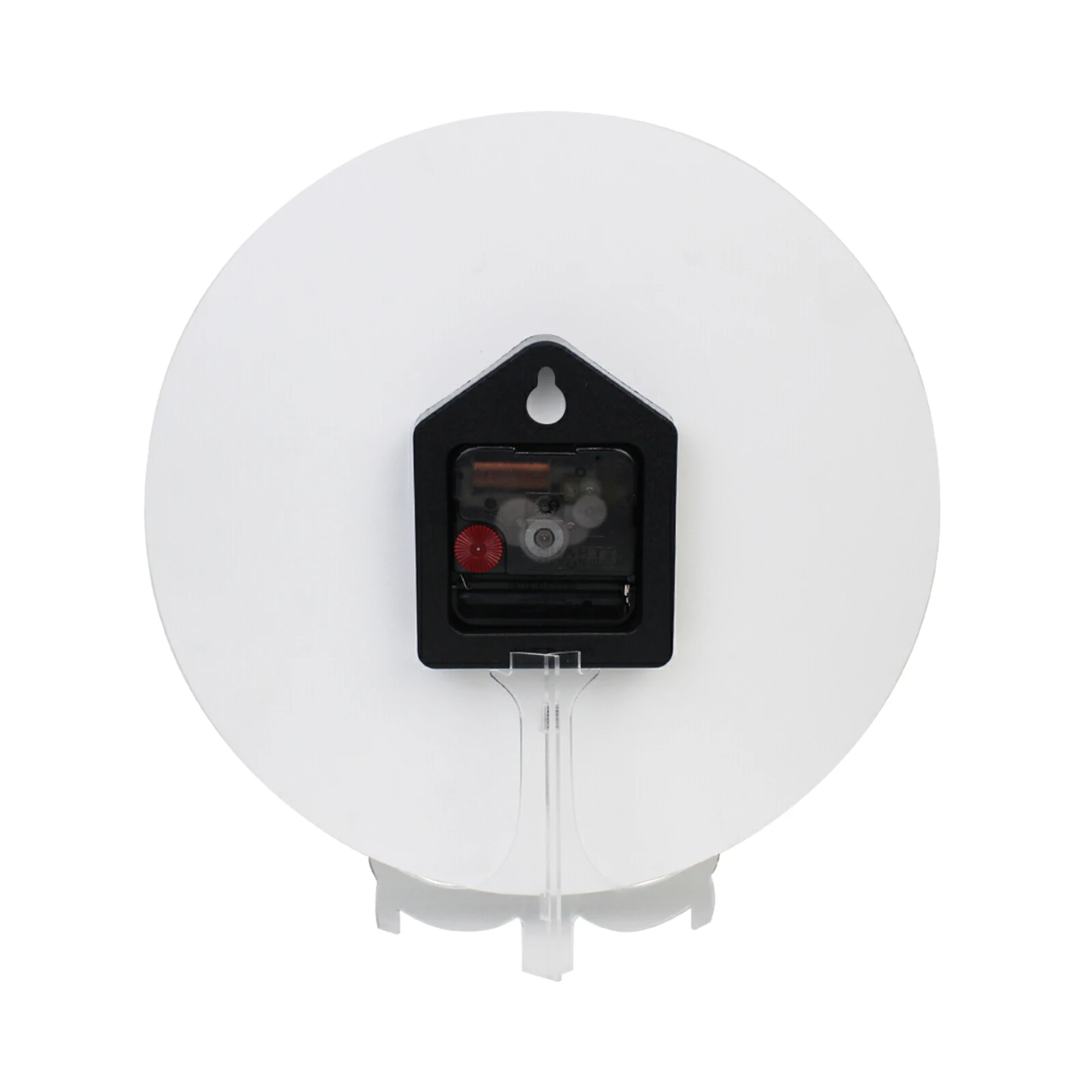 صورة DIY ساعة حائط كبيرة مخصصة صور ديكور غرفة المعيشة الأسرة ساعة مستديرة الذهب صور شخصية إطار ساعة كبيرة