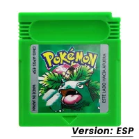 GBC-Spielkassette Pokemon Blau Kristall Gold Grün Rot Silber Gelb mit Mehrsprachiger 16-Bit-Videospielkonsolenkarte