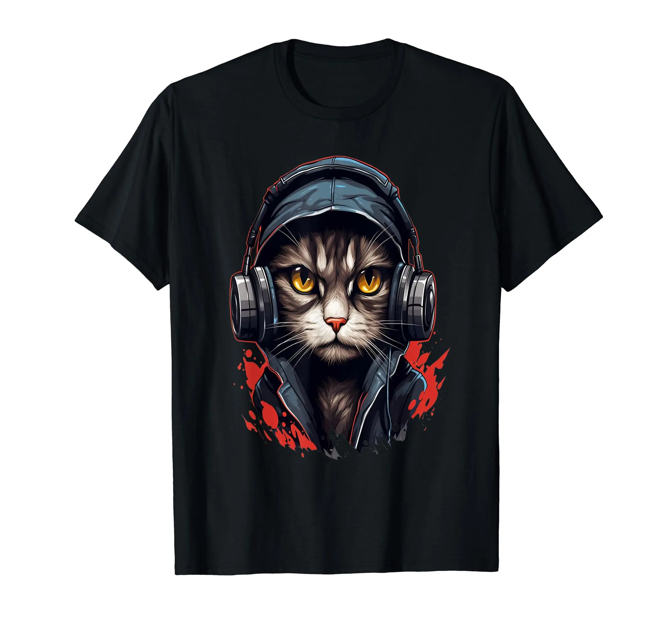 

Cat Graphic With A Cute Kitty Animal Face For Pet Lovers T-Shirt