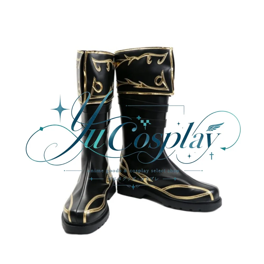 Identity V Wax Artist Cosplay Shoes Custom Made Platform Boots Character Style Footwear for Photography Performance Party