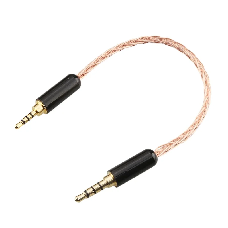 For 2.5/3 5/4.4 Mm Balance Plug Pair Recording Cable Fever Headset Amplifier Pair Recording Adapter Cable Car AUX Audio