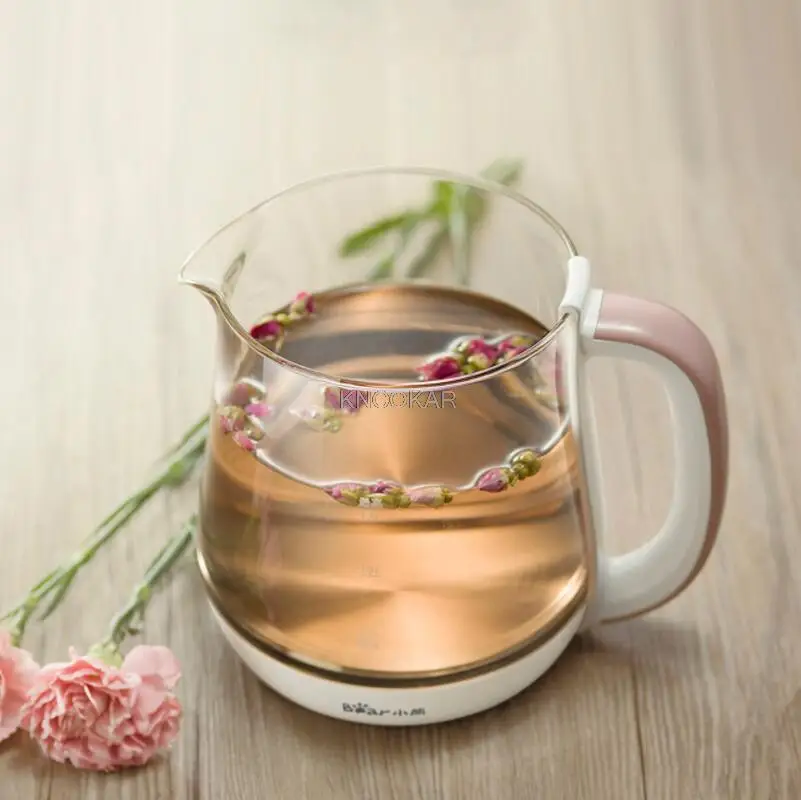 وعاء صحي أوتوماتيكي متعدد الوظائف، غلاية كهربائية، غلاية شاي، أجهزة غلاية منزلية زجاجية