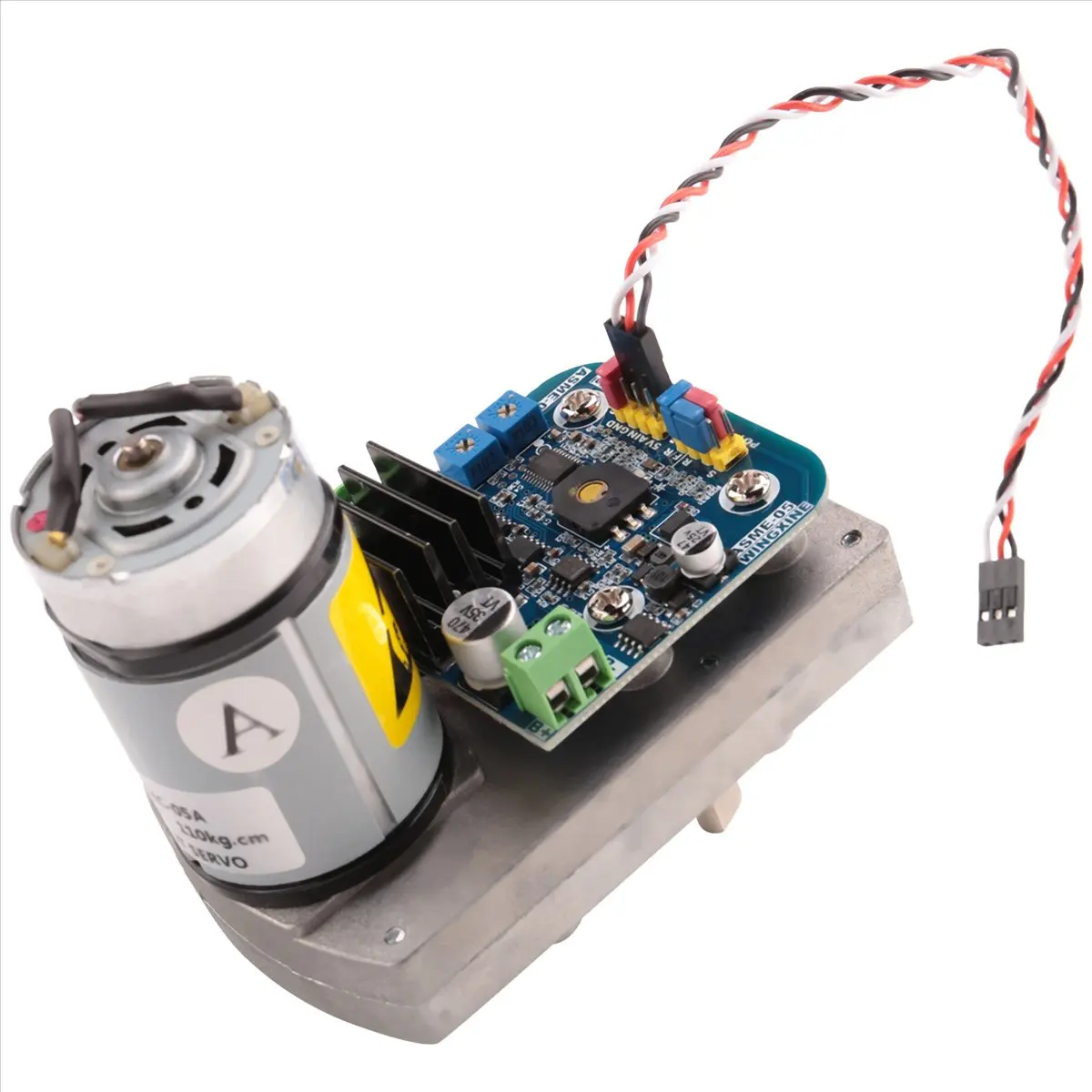 A14G ASMC-04A Super Torque Digital Servo DC12V-24V 300°MAX Model Airplane Steering Gear for Large Robot Manipulator Servo