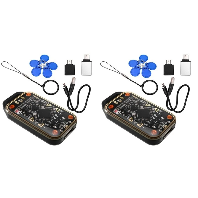 y22a-2x-chameleon-ultra-v30-rfid-smart-card-emulator-reader-5xuid-keychain-125khz-1356mhz-id-ic-smart-card-nfc-tag-copyer