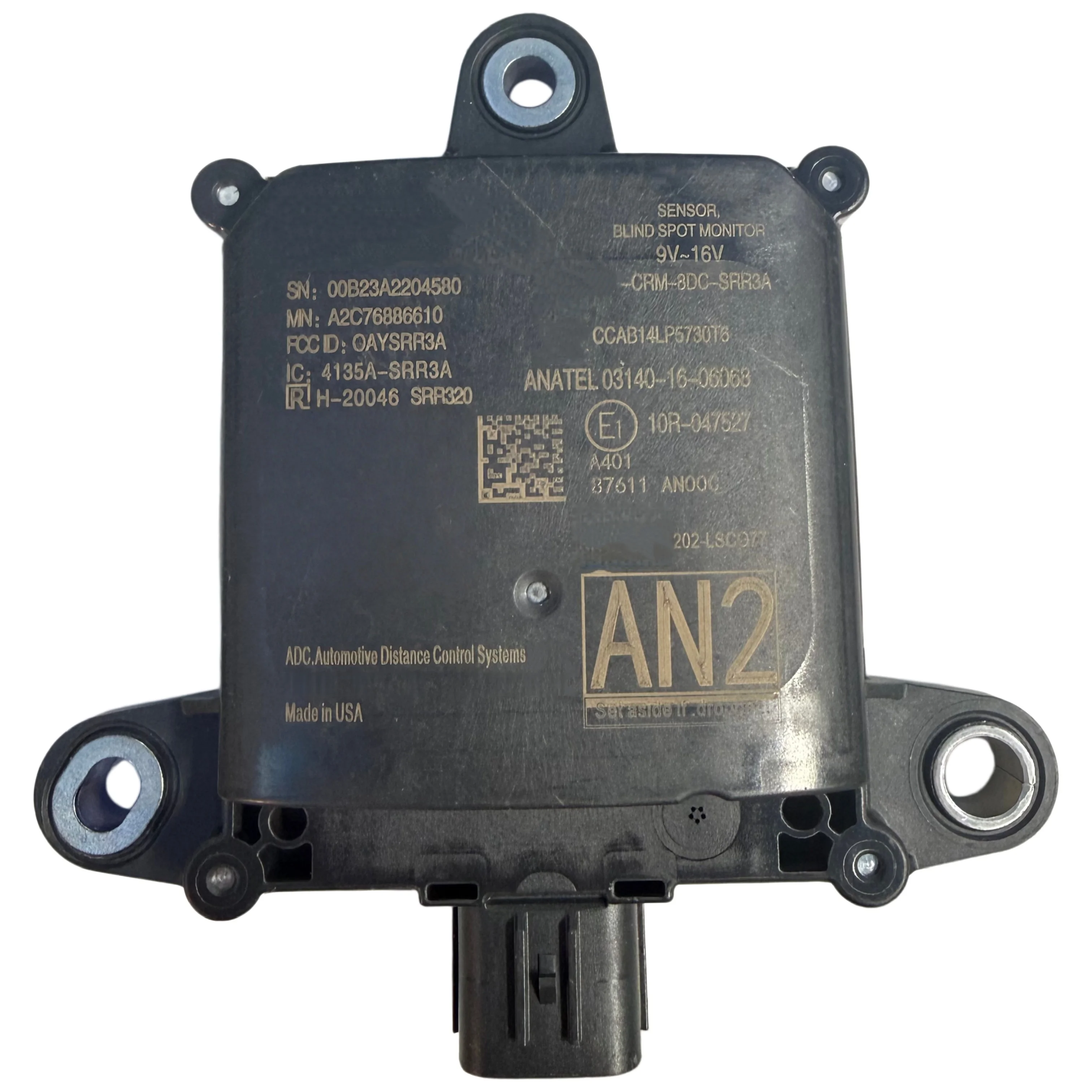 87611-AN00C Blind Spot Monitor Radar Sensor 87611AN00C For Subaru Impreza 2019-2023