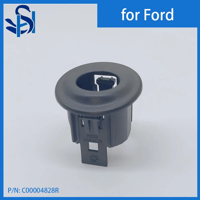 Color Matted Black PDC Parking Sensor Holder Bracket C00004828R For Ford