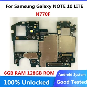 Samsung Galaxy Note 10 Lite, N770F, Mainboard, hohe Qualität, Vollchips, 6 GB RAM, 128 GB, N770F 8 Hauptverkäufe Samsung Plate - №8