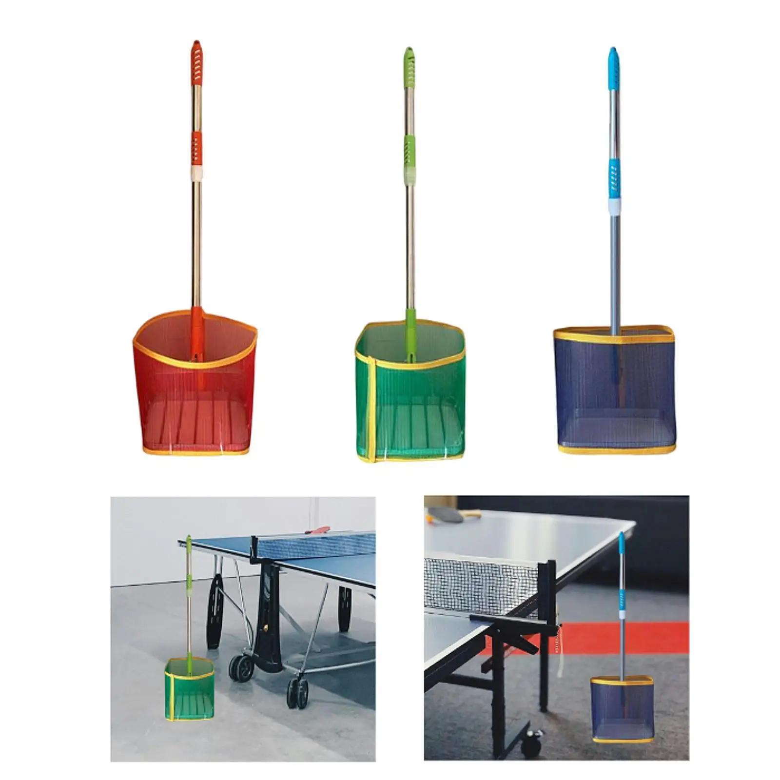 Collecteur de balles de Pong rétractable, filet de pratique de Pong Portable, accessoire de cueillette, cueilleur de balles de Tennis de Table pour l'entraînement