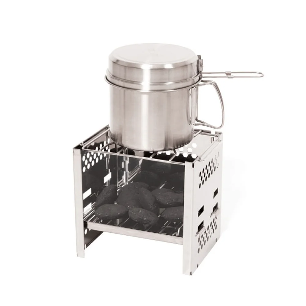 For Camping And Picnics Portable Bbq Stove Lightweight Camping Grill Stove 18.6*15.5*18cm Foldable Structure Design