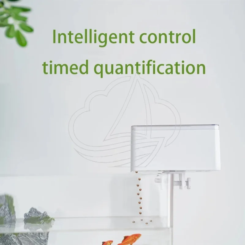 ZYfeeder Intelligent Fish Feeder Timing Quantitative Automatic Dispenser Aquarium Accessories