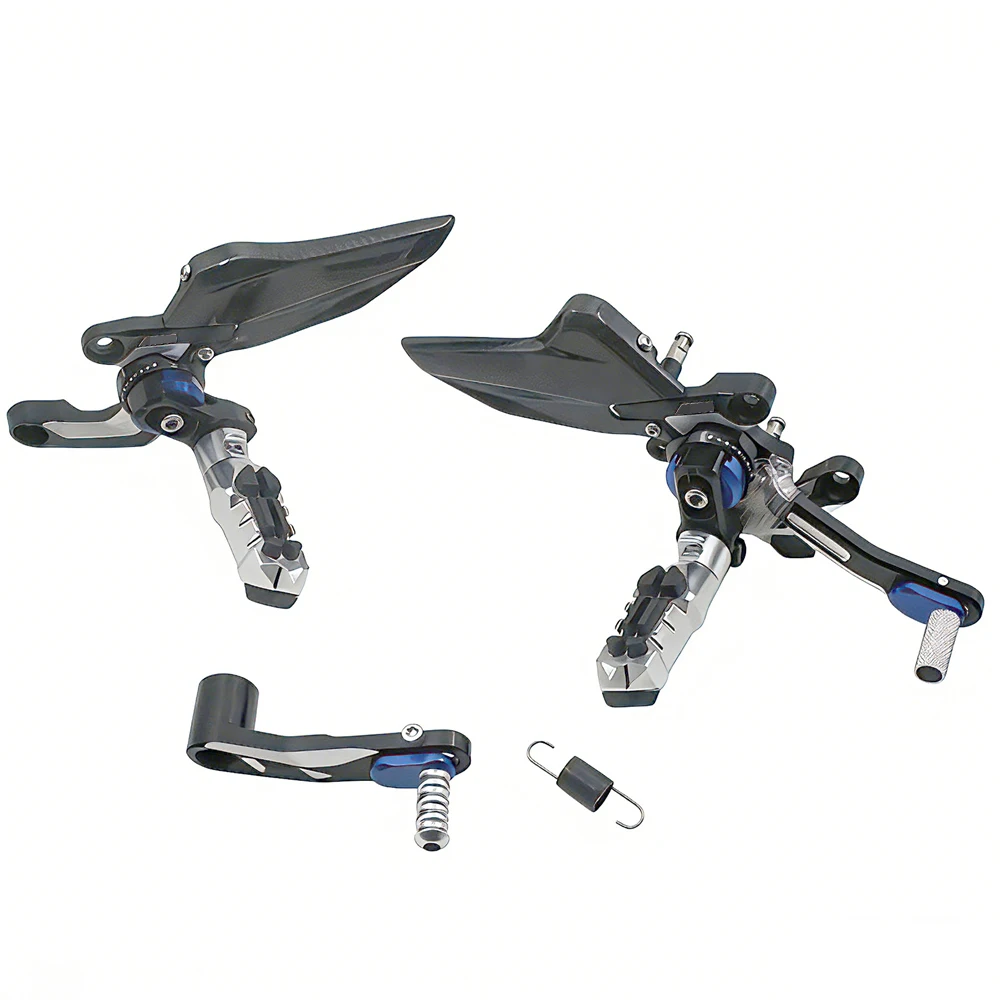 For BMW S1000XR S 1000 XR S1000 XR 20-25 M1000XR 23-25 M M1000 Footpeg Rear Set Pegs Pedal Footrest Heel Wing Adjuster Rearset