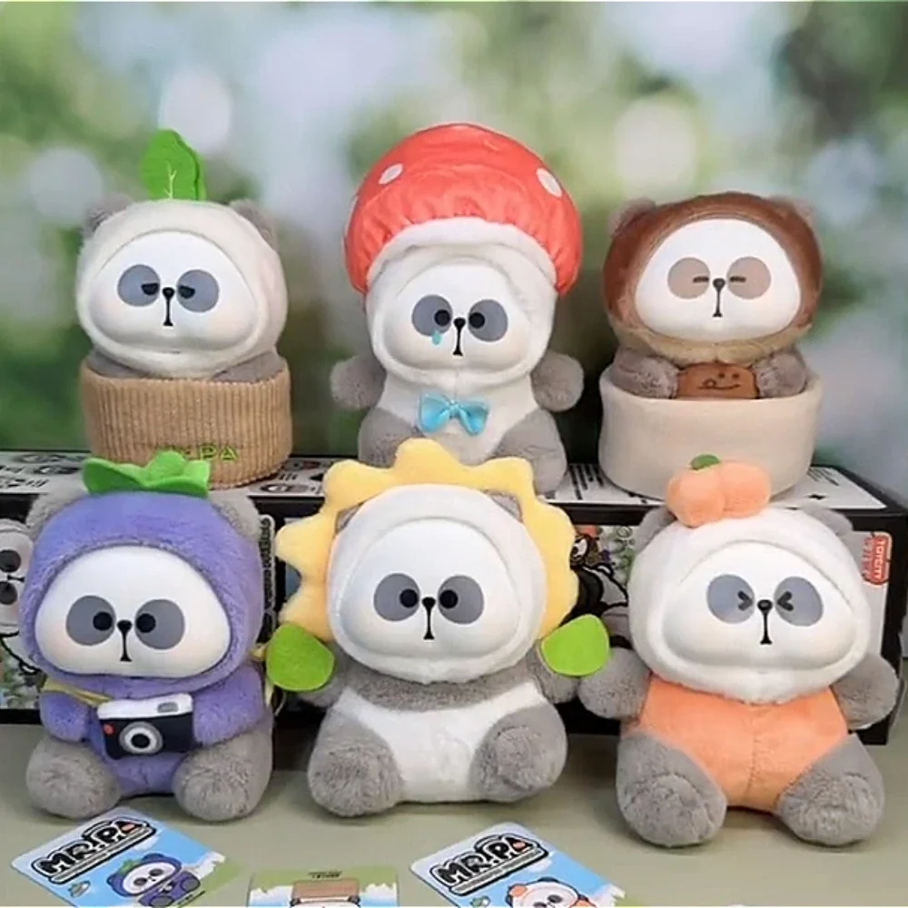 MR.PA The Escaped Vegetable Series Blind Box Toys Kawaii Cartoon Panda Model Doll Collection Toys Surprise Gifts Desk Ornament