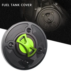 Motorcycle CNC Fuel Tank Cap Gas Oil Tank Cover Petrol Cover Fit For Z400 Z650 Z900 NINJA 650 NINJA 400 ZX-6R Versys-X300
