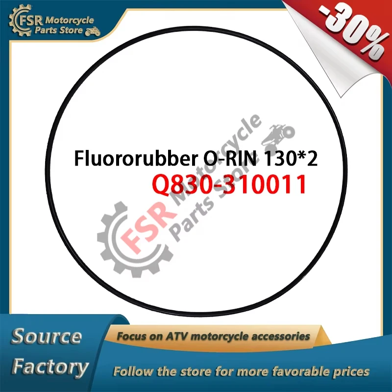 

Уплотнительное кольцо FKM 130*2, для CF 400 500 600 800 950 1000 CFORCE UFORCE ZFORCE CASE, передний мост, фторкаучуковое уплотнительное кольцо, Q830-310011