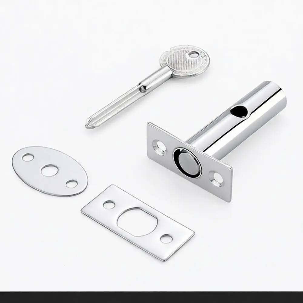 Minimalist Stainless Steel Hidden Door Latch For BUFEISON Pipe Well Inspection Access Panel Fire Rated Security